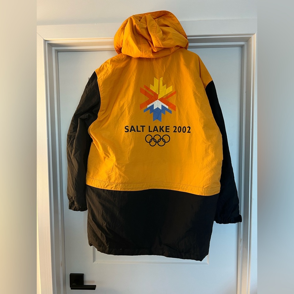 Vintage 2002 Marker Brand Salt Lake City Olympic jacket Deadstock Medium